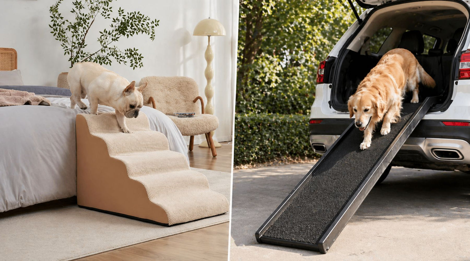 Dog Stairs vs Ramp: Which Is Better for Your Dog? - Cozy Bliss