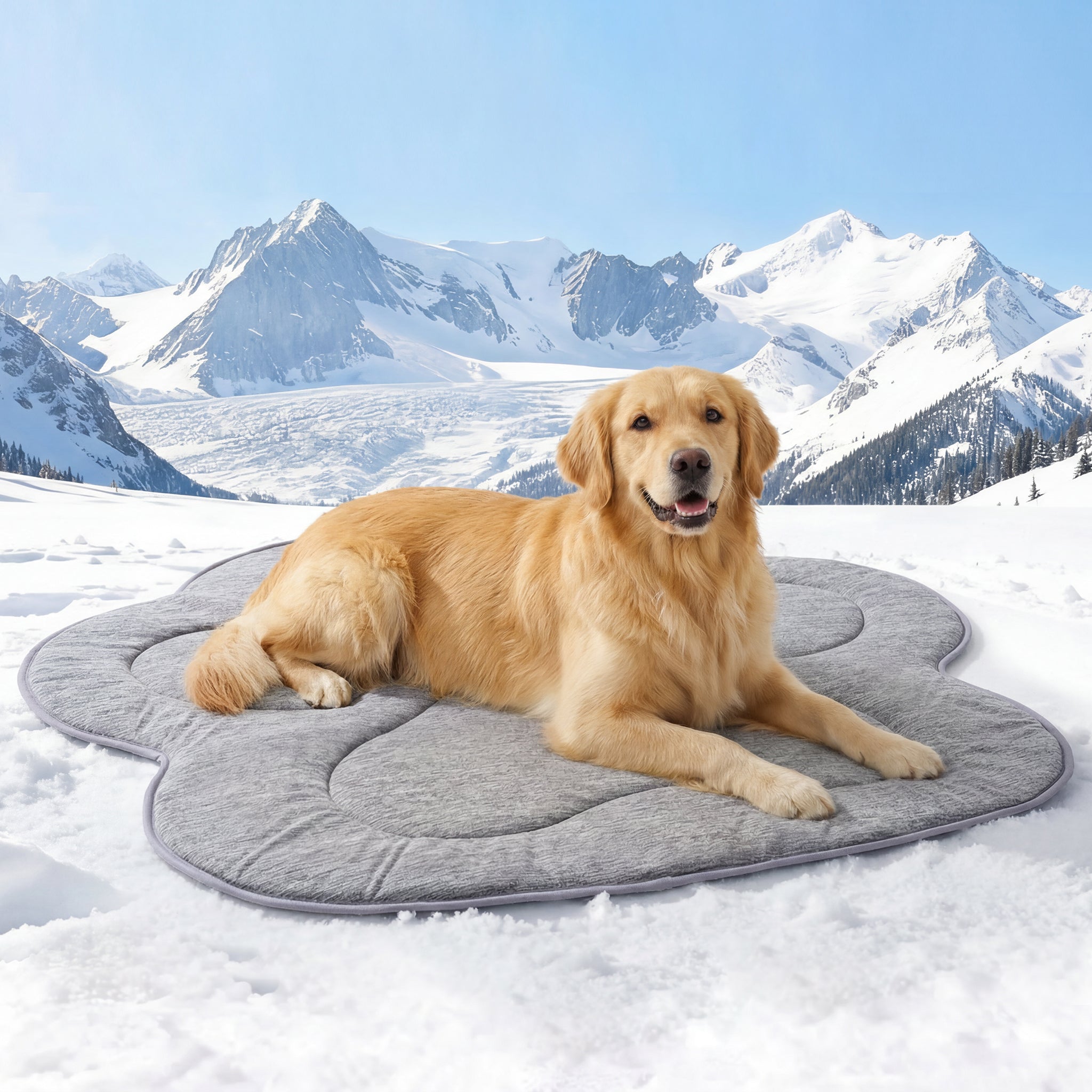 Paw Shape Pet Cooling Mat Waterproof Washable | Cozy Bliss