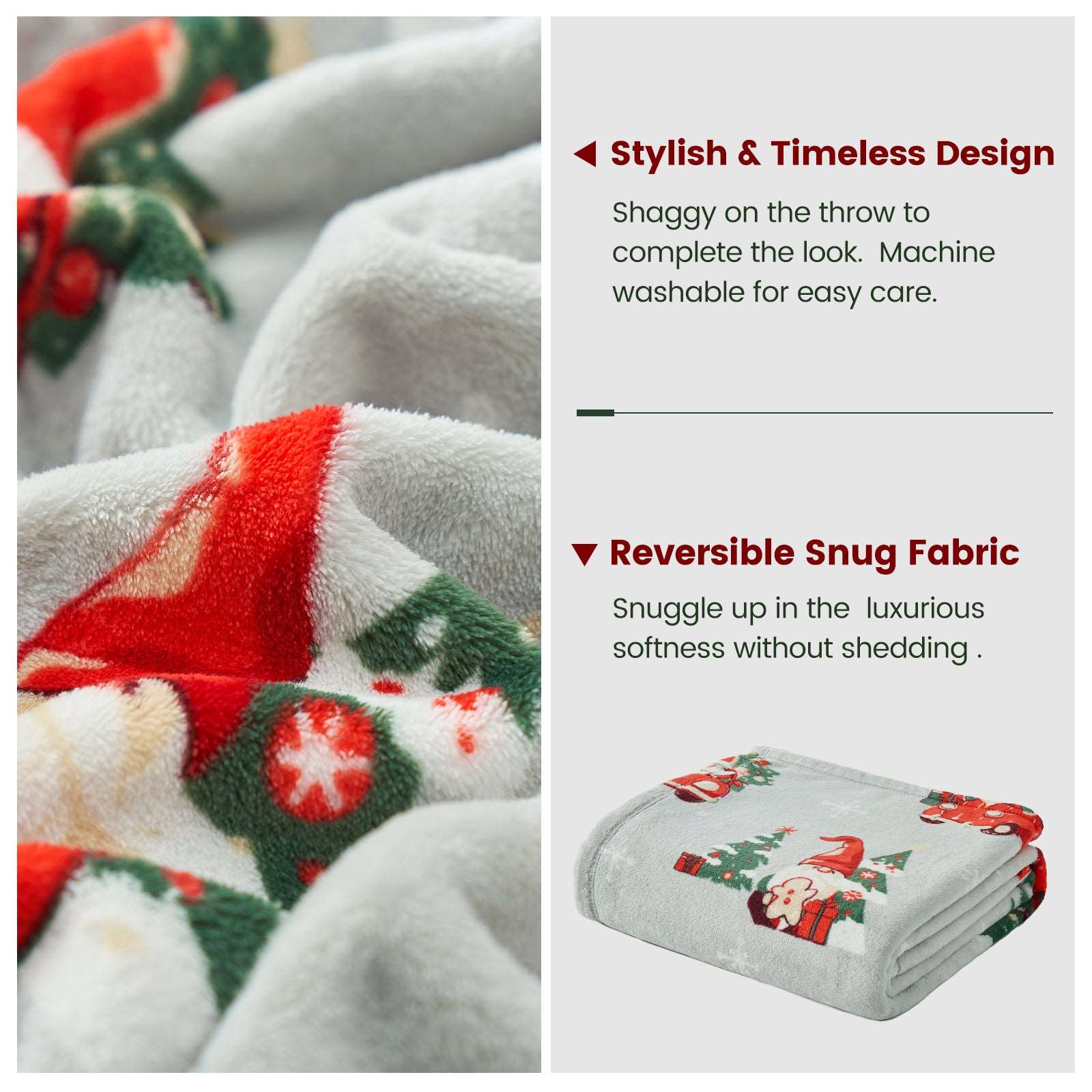 Cozy Bliss Gnomes MilkyPlush™ blanket - Christmas soft throw blanket #color_ Gnome in Truck