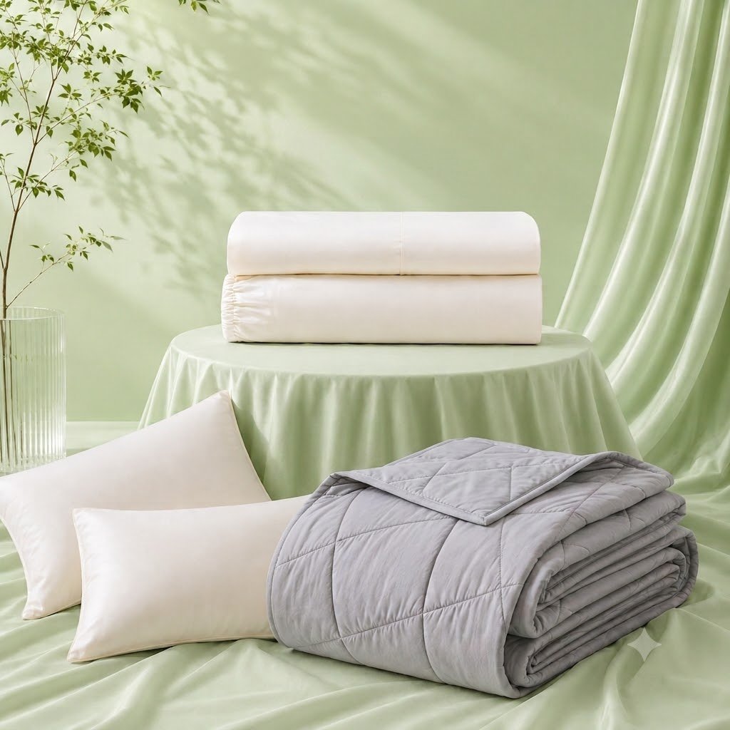 Arc Chill Cooling Blanket & Tencel™ Silky Sheet Set Bundle