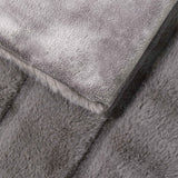 Milky-Cream Luxury Faux Fur Blanket