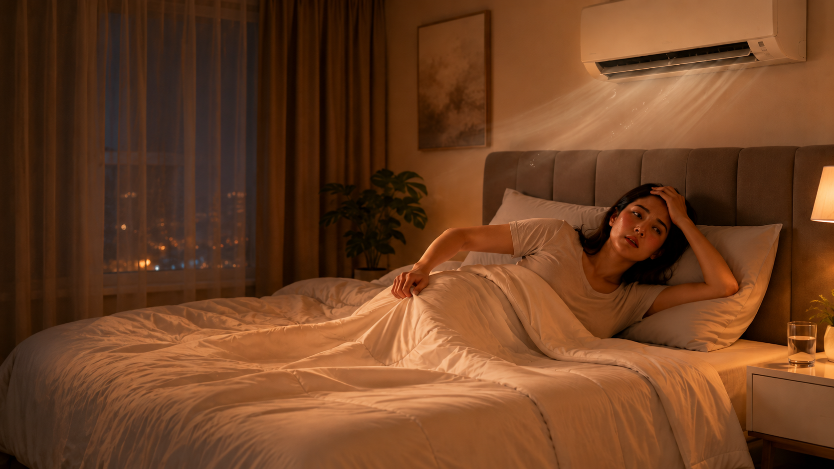 Why Do I Sleep Hot Even With AC On?