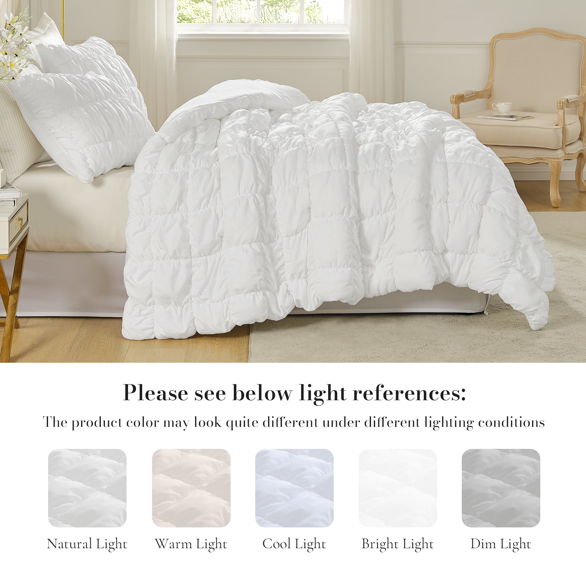 Cozy Bliss X Amélie Home Bubble Comforter Set