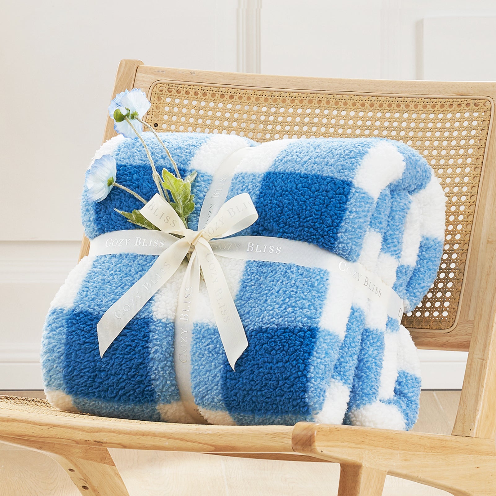  #color_Buffalo Plaid-light Blue