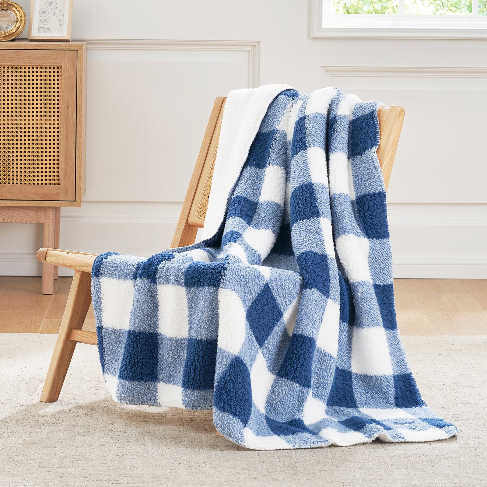 #color_Buffalo Plaid-navy Blue