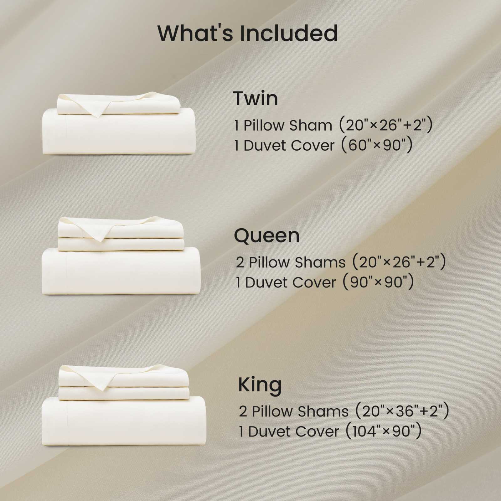Tencel™ Eco-friendly Silky Duvet Cover Set