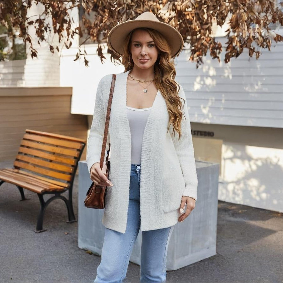 Cozy Bliss x SS Women Cardigan Sweaters with Pocket