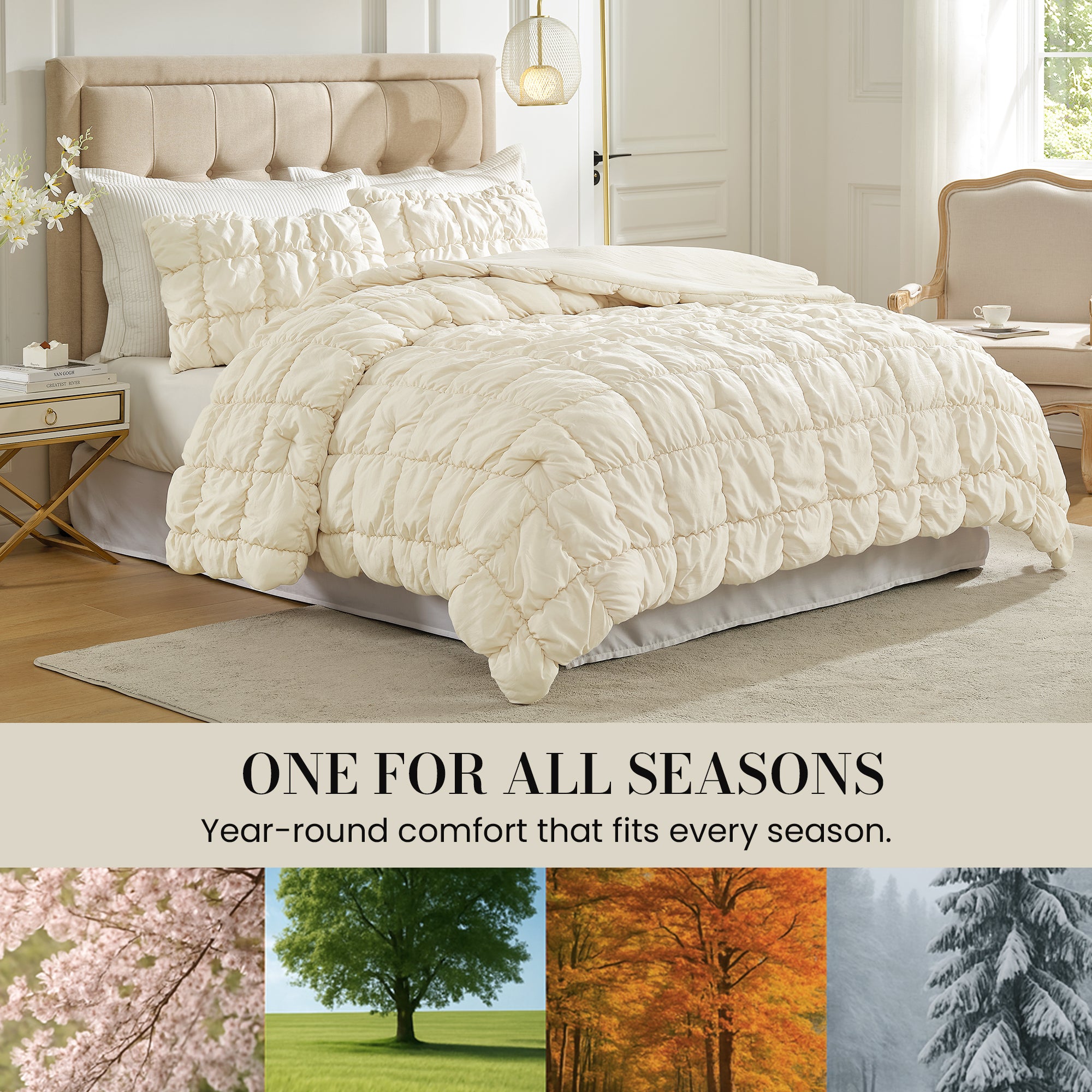 Cozy Bliss X Amélie Home Bubble Comforter Set