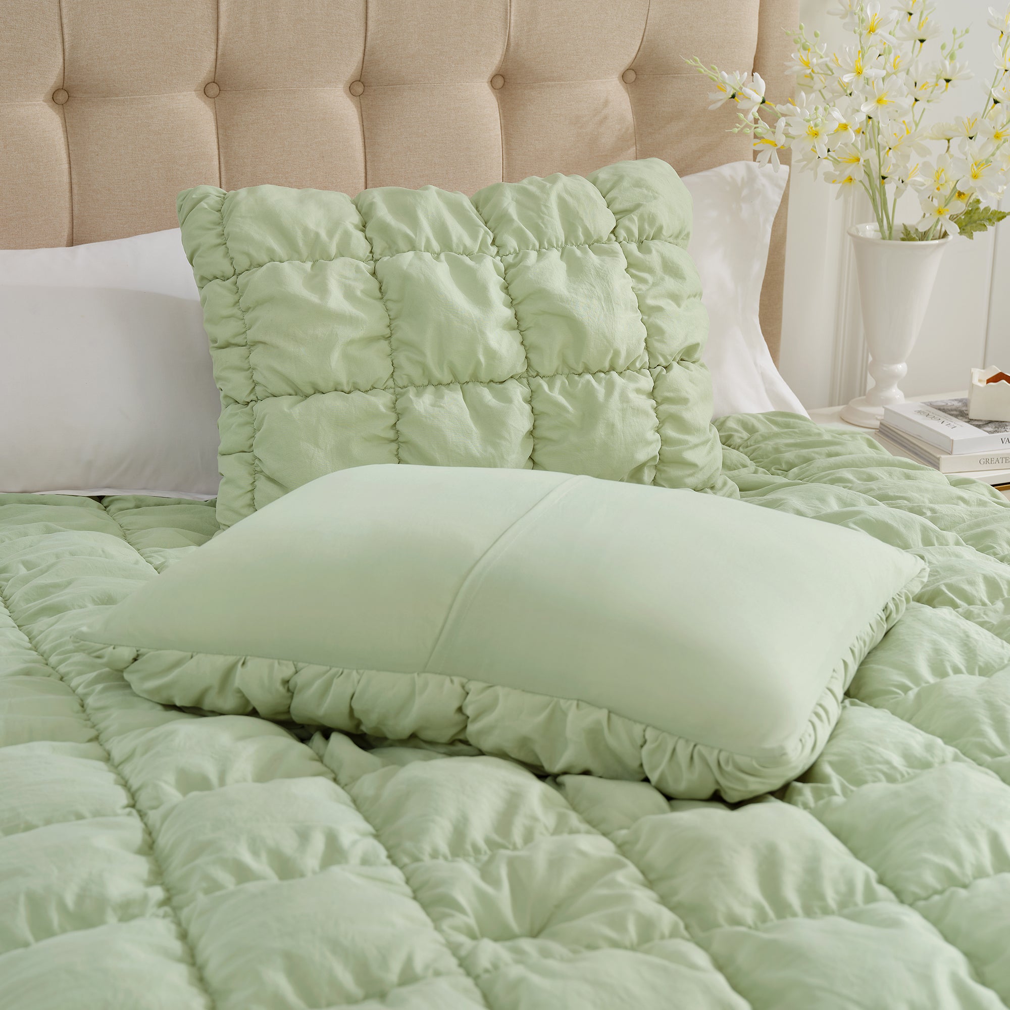 Cozy Bliss X Amélie Home Bubble Comforter Set