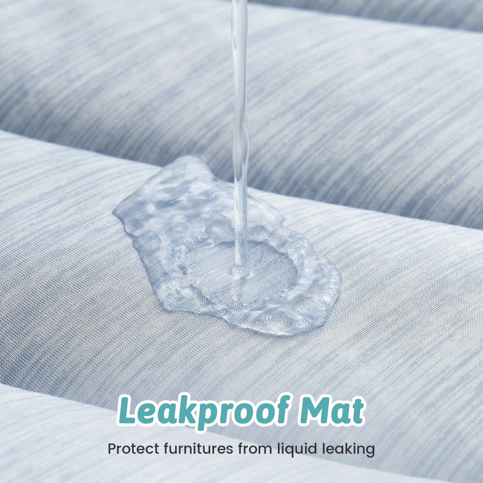 Leakproof mat protecting a couch from liquid leakage #color_Blue