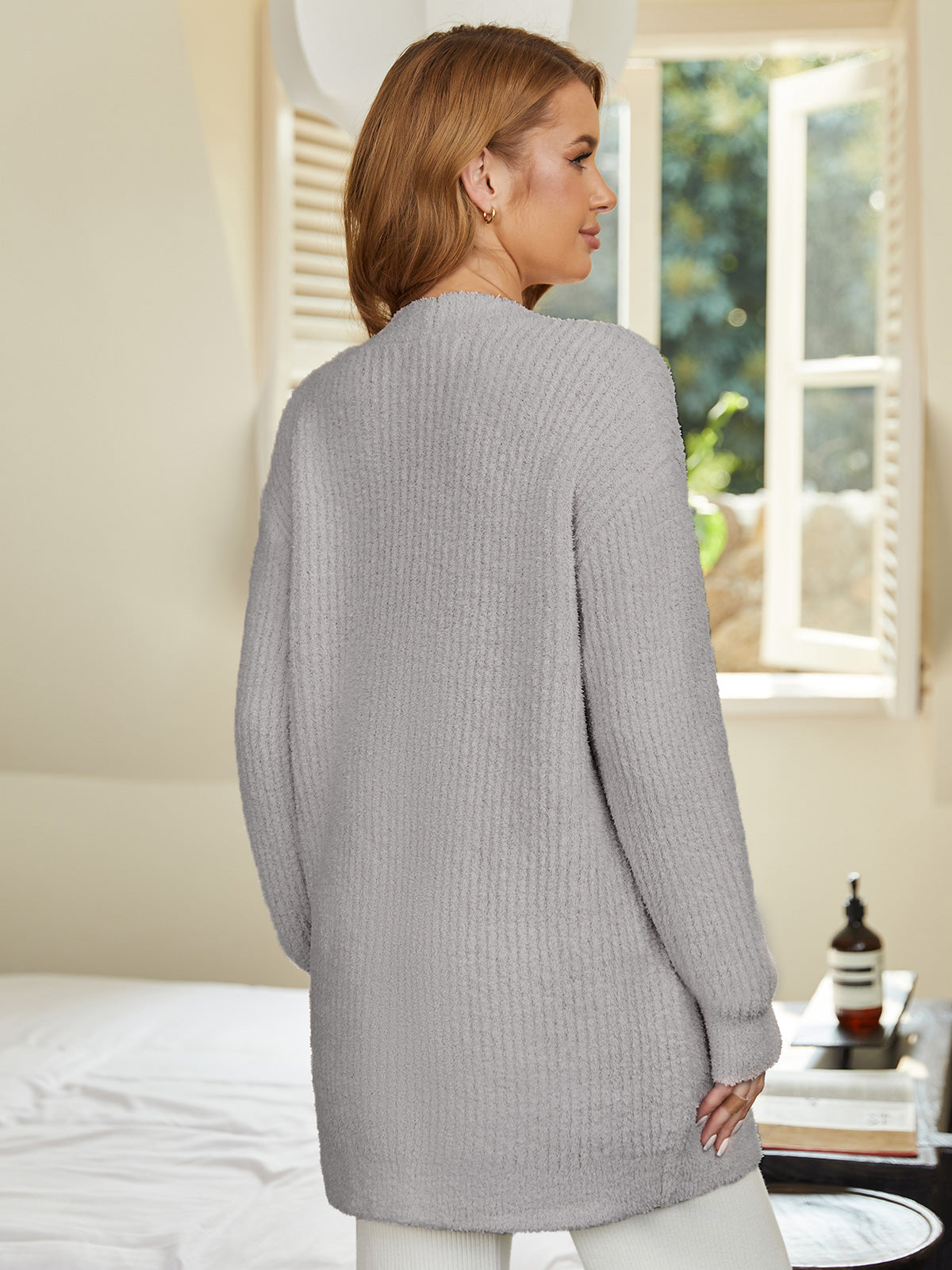 Cozy Bliss x SS Women Cardigan Sweaters with Pocket