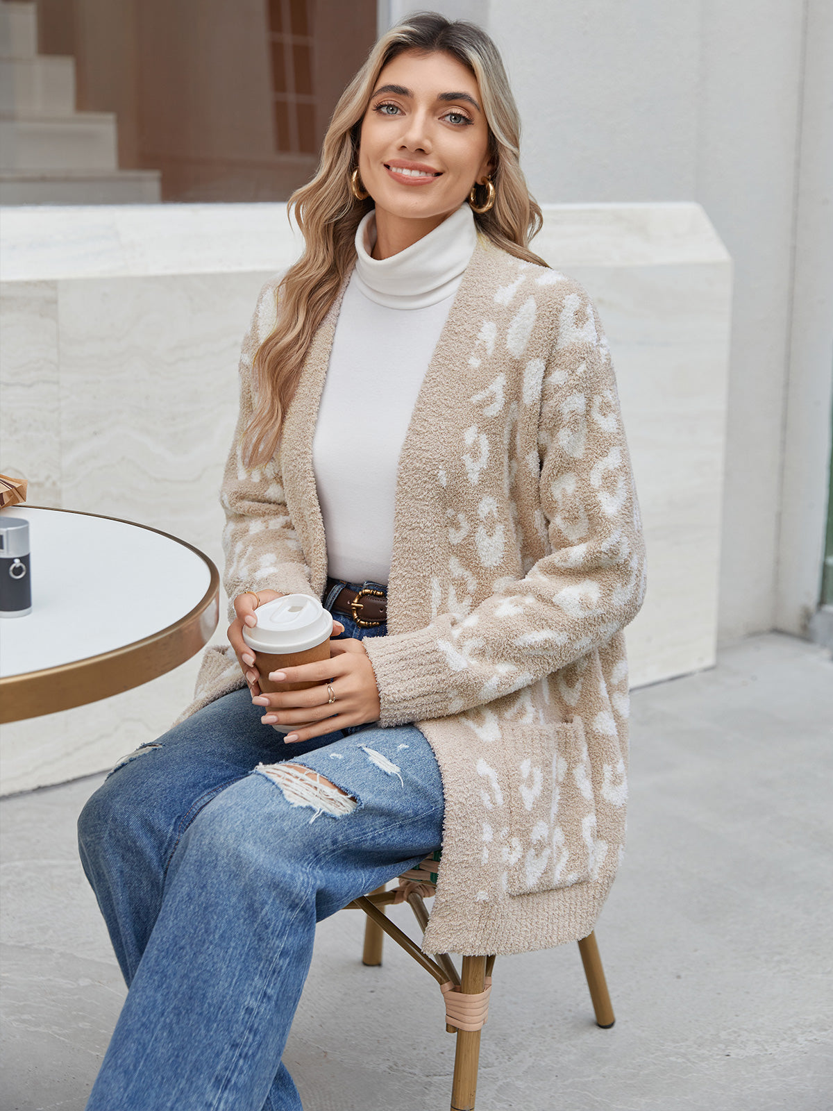 Cozy Bliss x SS Women Cardigan Sweaters with Pocket