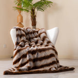 Luxury Faux Fur Throw Blanket