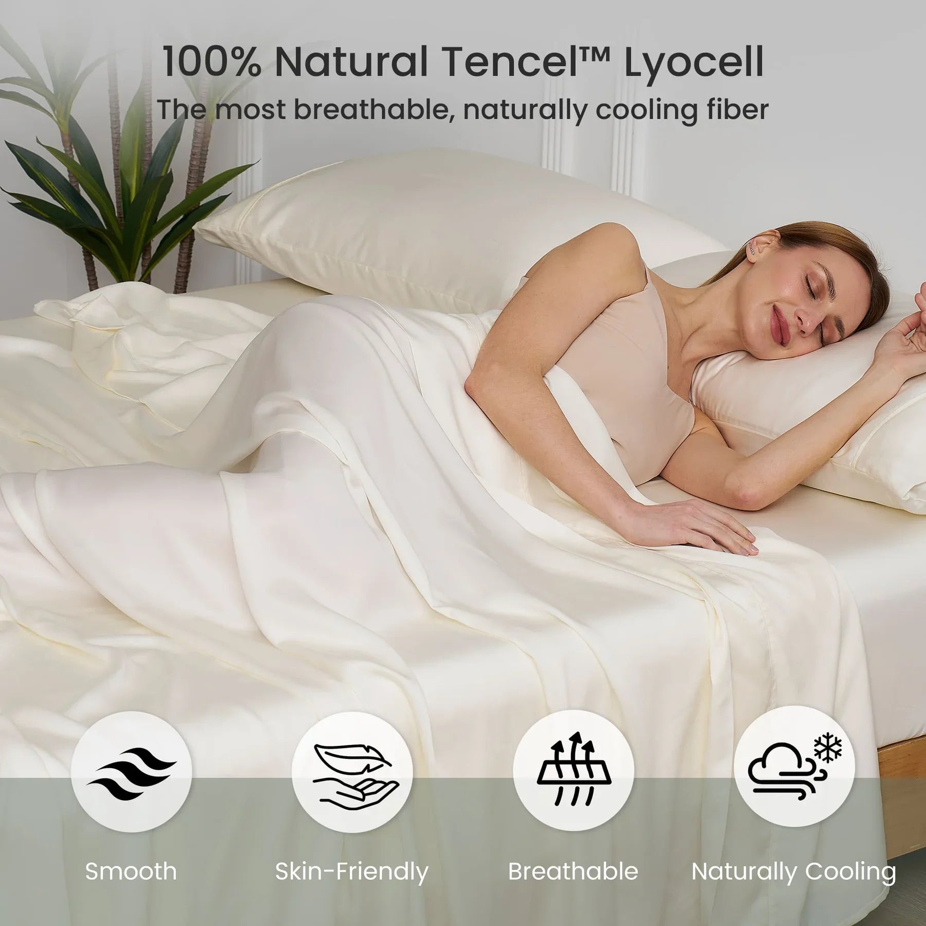 Arc Chill Cooling Blanket & Tencel™ Silky Sheet Set Bundle